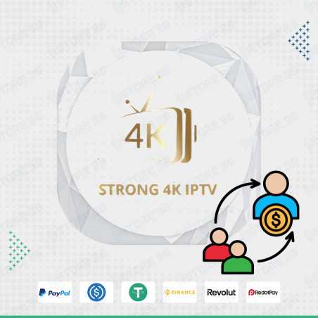 Panel revendeur strong 4k