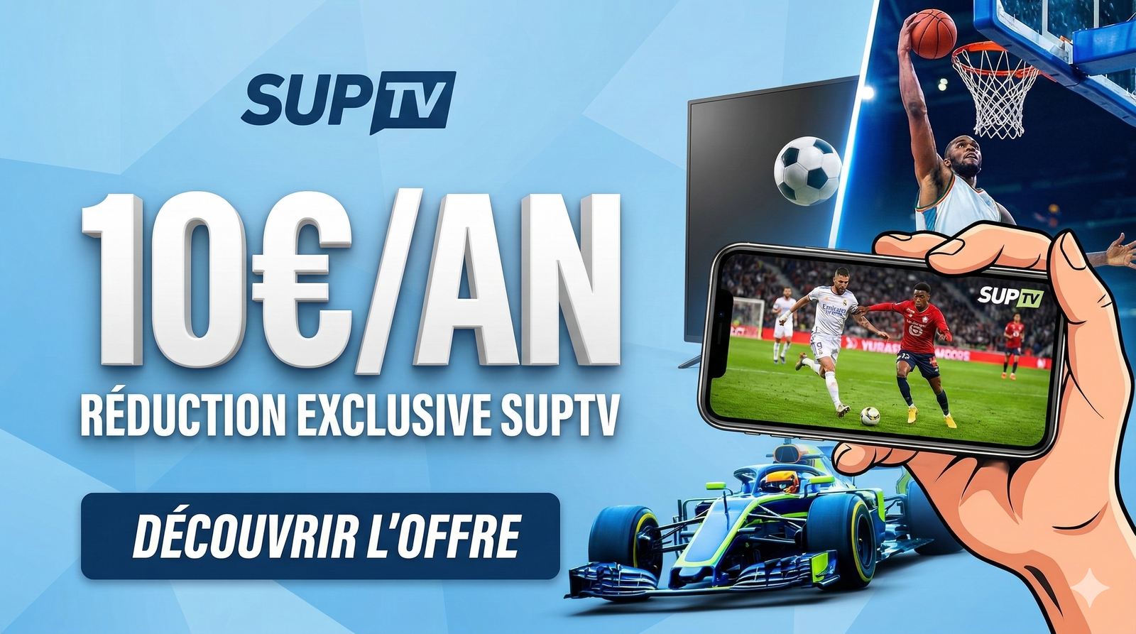 Tout votre contenu favori pour seulement 10€ !